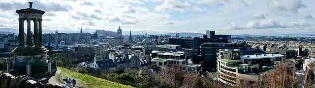 Edinburgh & the Lothians — Edinburgh Skyline Panorama