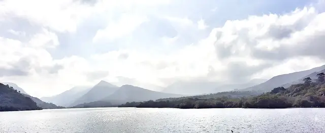 Eryri (Snowdonia) — Snowdonia mountains and Llyn Padarn (51430394690)