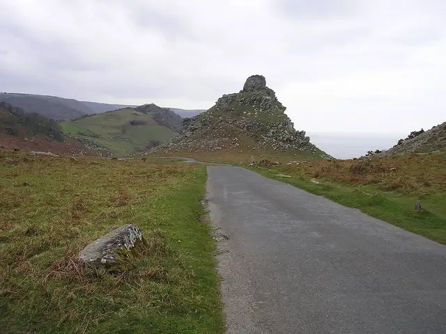 Exmoor — Valley of the rocks, Exmoor, 16 March 2012