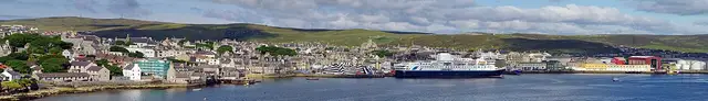 Shetland — Lerwick banner Harbour