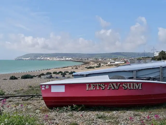 Sussex coast — Eastbourne beach, May 2022