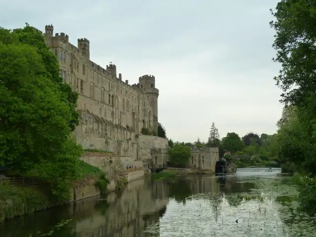 Warwickshire & West Midlands — Warwick Castle from side